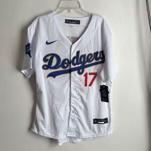 Nike | White Dodgers OHTANI Jersey YOUTH XL